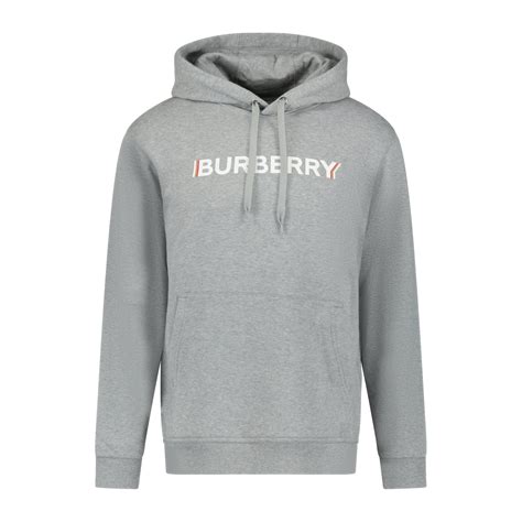 BURBERRY 'FARLEY' HOODIE GREY 